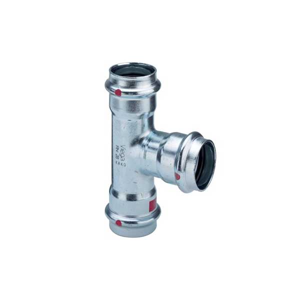 Viega Prestabo T-koppeling 22x22x22mm