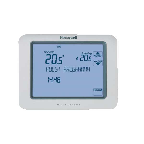 pianist gat Detective Honeywell klokthermostaat Chronotherm Touch aan/uit - Elin Klimaat