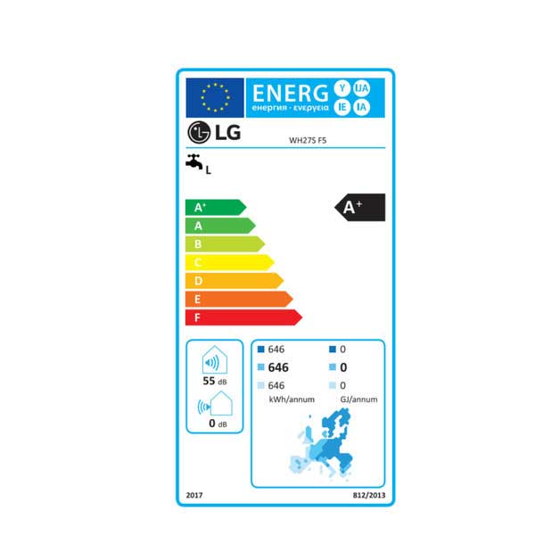 LG-Warmtepompboiler-A+